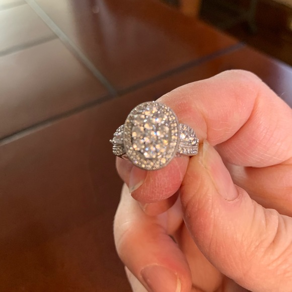 Sterling silver ring size 6 - Picture 1 of 4